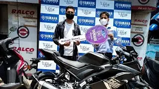 #r15v3 #india #dream 2021 Taking Delivery OF My Dream Bike Yamaha R15v3 v3 Bs6 #india