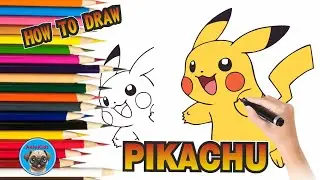 How to Draw Pikachu for Kids | Easy Step by Step Drawing – Aelu Kids