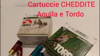Test cartucce Cheddite Aquila e Tordo