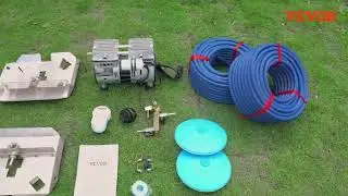 VEVOR Aerator: Transform Your Pond with Powerful & Quiet 550W Air Compressor!