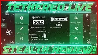 *XMAS UPDATE* [FREE MODE] Tethered Live Stealth Server Review (NO KV MODE!) [RGH/JTAG] [2020]