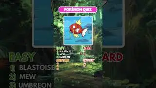 Can You Name All Pok&eacute;mon? | Ultimate Pok&eacute;mon Quiz Challenge #quiz #trivia #GuessThePokemon