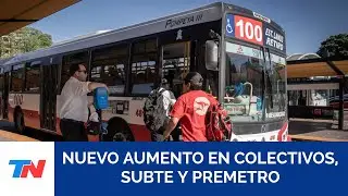 AUMENTO EN EL TRANSPORTE I La suba para los colectivos es de casi el 4% y el subte costar&aacute; $1112,76