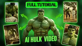 Trending hulk Ai Video Editing Full Tutorial | Hulk Ai Video Kaise Banaye | Like