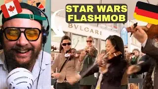 Canadian Reacts to Star Wars Flashmob in Cologne Germany | WDR Funkhausorchester