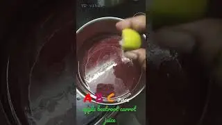 ABC Juice - Glowing and Flawless skin | Thicker hair (apple beetroot carrot ginger lemon honey)