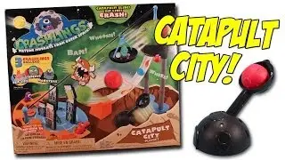 Crashlings Catapult City Playset Meteor Mutants From Outer Space