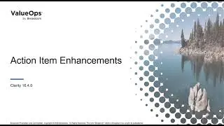 Clarity 16.4.0: Add Comments on Action Items