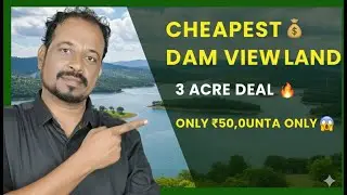 Best Dam View Agricultural Land Near Pune | 3 Acre @ ₹50K Gunta💰 #plot #agriculture #farmland #farm