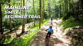 First Turns on Mainline | Loon Bike Park
