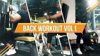 MY SUPER BACK ROUTINE | Full BACK Workout 1