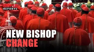 POPE LEO XIV accepts the resignation of the BISHOP who refused to become a CARDINAL