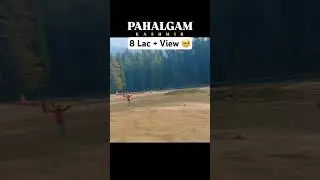🚨 Pahalgam Terror Attack Location | Mini Switzerland Baisaran Valley 😱 #location #pahalgam #army