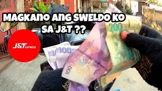 Malaki ba o maliit ang sahod ko sa J&t bilang isang delivery rider? Alamin.