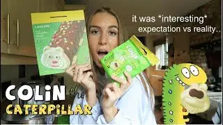 I MADE A CATERPILLAR CAKE | COLIN THE CATERPILLAR BAKE WITH ME