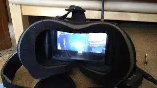 Single axis headtracking for Eachine Wizard TS215