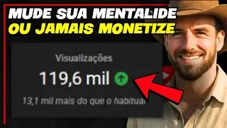Você só vai monetizar seu canal Dark em 2026 se tiver essa MENTALIDADE