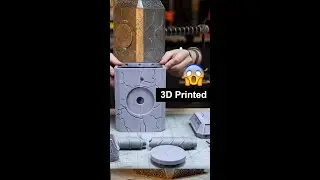 How to finish a 3D printed Mighty Thor Love and Thunder Mjolnir Jane Foster's reforged broken hammer