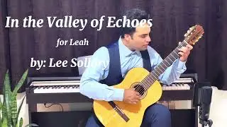 Inthe Valley of Echoes by: Lee Sollory ClassicGuitar Initial @babakmirmohamadi#guitarra #education
