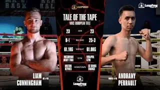 FULL FIGHT🥊 Liam CUNNINGHAM 🆚 Perrault ANDRANY At LFN 2️⃣ WBC European Title 61kg 5x3&rsquo;s #muaythai