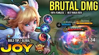 JOY BEST BUILD 2025 | BUILD TOP 1 GLOBAL JOY GAMEPLAY | MOBILE LEGENDS✓
