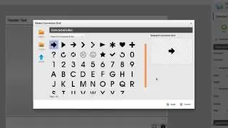 Label 59 : How to select a connector end from the gallery ?