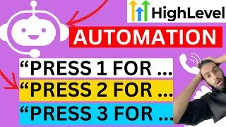 create an AUTOMATED PHONE CALL MENU SYSTEM for clients in GoHighLevel | IVR phone system Tutorial