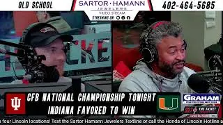 Nebrasketball Tops Northwestern, CFP Championship TONIGHT, NFL Playoffs Recap - Old School, 1/19/26