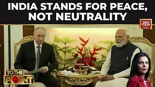 Report: India Stresses Peace Over Neutrality In Ukraine Conflict During High-Level Delhi Talks