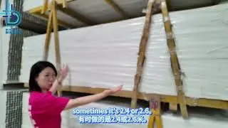Packing the trunking with transparent PE bags