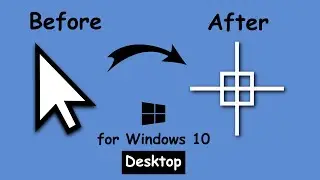 How To Change Your Mouse Cursor To AutoCAD Crosshair Cursor In Windows 10 Desktop
