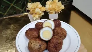 Chicken egg Nargisi Kofta recipe please like and subscribe 👍❤️