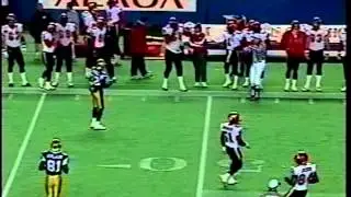 CFL 2001 CALGARY STAMPEDERS AT WINNIPEG BLUEBOMBERS