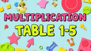 Multiplication Tables Practice & Memorization 1 - 5 | Learn Faster Than Ever | Easy Tricks & Tips