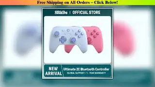 8BitDo - Ultimate 2C Wireless Hall Effect Joysticks Bluetooth Gaming Controller for Nintendo