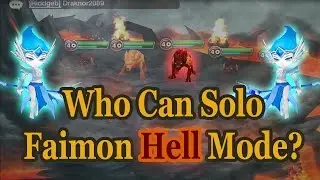 Summoners War: Faimon Volcano Hell Mode Auto