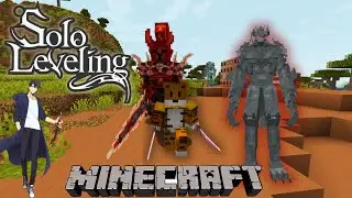 අදුරට එරෙහිව | Solo Leveling | Modded Minecraft Sinhala EP 1.