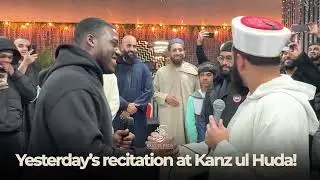Yesterday's Tarāwīḥ at Kanz ul Huda Headquarters.Beautiful recitation | Shaykh Saqib Iqbal Hh