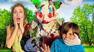 EL PAYASO RADIACTIVO ES UN ZOMBIE y SE LLEVA A DANI!!