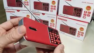 Радиоприемник с USB NP-2020. Часы, 2-SD, 3 аккумулятора. Радіоприймач 067-795-2639; 095-102-1230