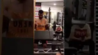 Yash Gera (Barbell curl)