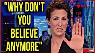 Rachel Maddow SUFFERS COLLAPSE On AIR When She REALIZES No One Believes Her Trump Lies ANYMORE
