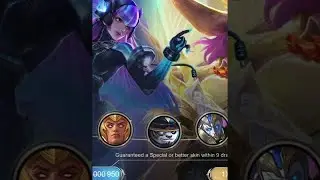 MLBB X STARWARS EVENT 8th re-DRAW-LESLEY LEGEND SKIN-SELENA VIRUS SKIN-2021-BOUNTY HUNTERS EVENT-ML