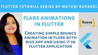How to Create a Flare Bounce Animation with Rive App & use in Flutter Application