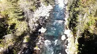 Biking the Warm River Trail