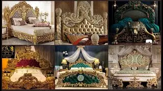 Victorian Style Bed Headboards Amazing Latest Designs // Hand Carved Royal Bed Designs