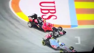 Charles Pic wins the 2012 European Grand Prix with a pit lane game