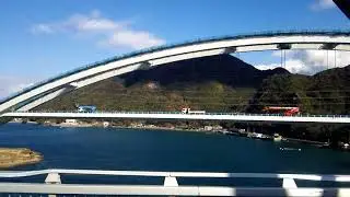 建設中の天草新一号橋