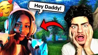 I Met A GAMER GIRL On FORTNITE.. *GOT FREAKY*