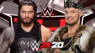 WWE 2K20 | ROMAN REIGNS vs KING CORBIN - TLC